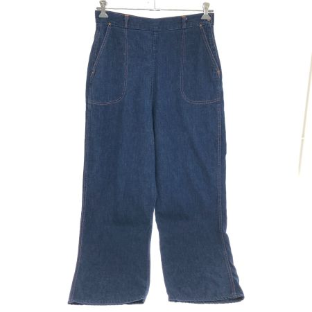  40~50s STOCKTON OF DALLAS ジーンズ ランチデニム 片爪WALDESジッパー UFOリベット 古着 インディゴ