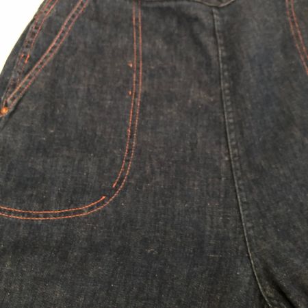  40~50s STOCKTON OF DALLAS ジーンズ ランチデニム 片爪WALDESジッパー UFOリベット 古着 インディゴ
