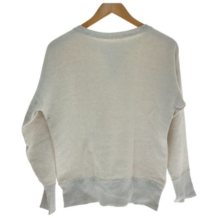  50~60s Unknown スウェット 前Vガゼットスウェット SIZE 不明 古着 トレーナー アイボリー