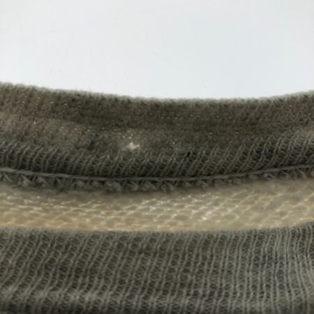  50~60s Unknown スウェット 前Vガゼットスウェット SIZE 不明 古着 トレーナー アイボリー
