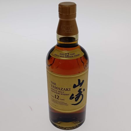 【北海道内限定発送】 YAMAZAKI 山崎/サントリー 山崎12年シングルモルトジャパニーズウイスキー 未開栓