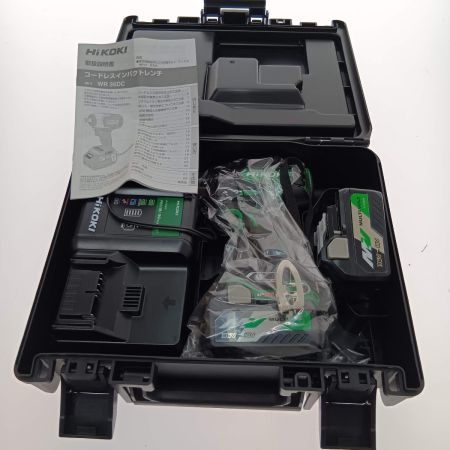  HiKOKI ハイコーキ コードレスインパクトレンチ　36V WR36DC グリーン