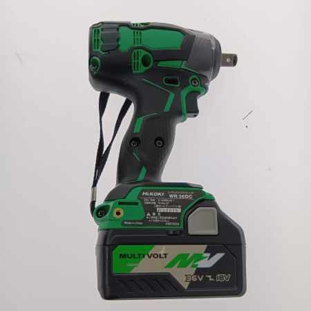  HiKOKI ハイコーキ コードレスインパクトレンチ　36V WR36DC グリーン