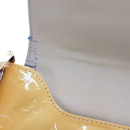  LOUIS VUITTON ルイヴィトン ショルダーバッグ モノグラム・ヴェルニ トンプソンストリート  エナメルカーフ BA0929  M91008 イエロー系