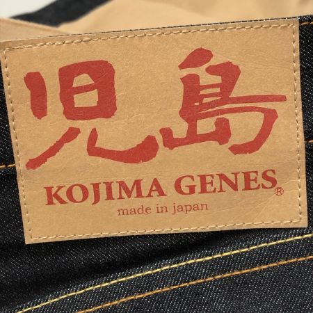  児島ジーンズ パンツ カツラギ デニム バイカラー ドッキング パンツ 32  ベージュ