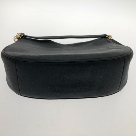  COACH コーチ バッグ ショルダーバッグ ペブルドレザー ワンショルダー　 58136 ブラック