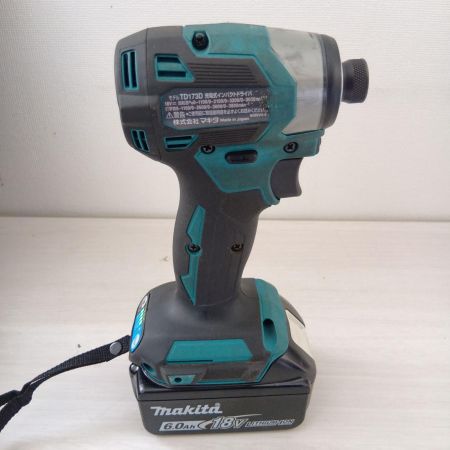  MAKITA マキタ 充電式インパクトドライバ 18V TD173DRGX ブルー