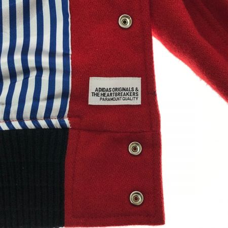  adidas Originals アディダスオリジナルス ジャケット スタジャン SIZE M G74928 レッド