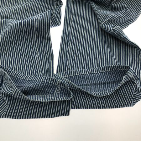  70s SWEET-ORR パンツ ペインターパンツ SIZE 不明 ヒッコリー セミオートマチックTALONジッパー 古着 ブルー