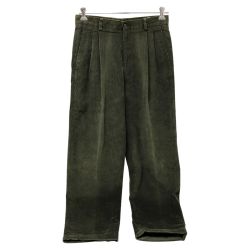 □□ claiborne パンツ コーデュロイパンツ SIZE W32×L32 オリーブ Cランク