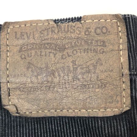  70s Levis パンツ コーデュロイパンツ SIZE W32×L34 白タブネームなし 古着 ブラック