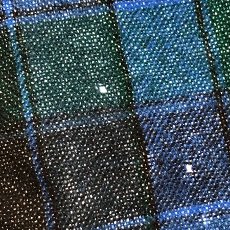  70s PENDLETON シャツ 開襟シャツ SIZE M ウール チェック 古着 ブルー