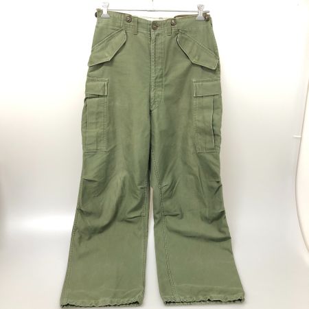  60s US.ARMY パンツ M-51フィールドパンツ 古着 CONMARジッパー ミリタリー オリーブ