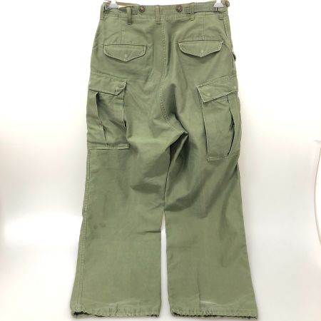  60s US.ARMY パンツ M-51フィールドパンツ 古着 CONMARジッパー ミリタリー オリーブ