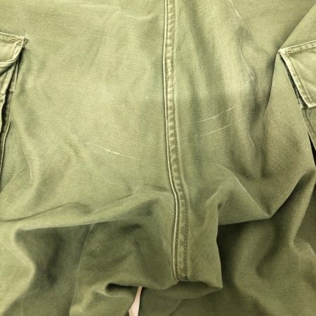  60s US.ARMY パンツ M-51フィールドパンツ 古着 CONMARジッパー ミリタリー オリーブ
