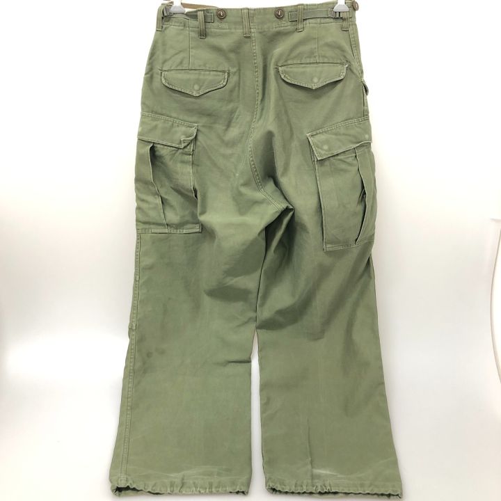 60s US.ARMY パンツ M-51フィールドパンツ 古着 CONMARジッパー 60s US.ARMY パンツ M-51フィールドパンツ 古着 CONMARジッパー