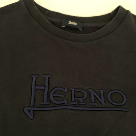  HERNO スウェット 54(4L)  JG0001U-50017-9200 ネイビー