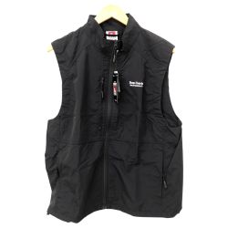 □□ BEN DAVIS ベンデイビス ベスト ナイロンワークベスト SIZE M タグ付 未使用品(S) T-24580034 ブラック Aランク