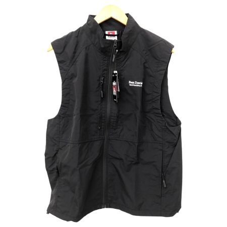  BEN DAVIS ベンデイビス ベスト ナイロンワークベスト SIZE M タグ付 未使用品(S) T-24580034 ブラック