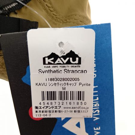 KAVU シンセティックキャップ　Ｍサイズ 0100460 ベージュ