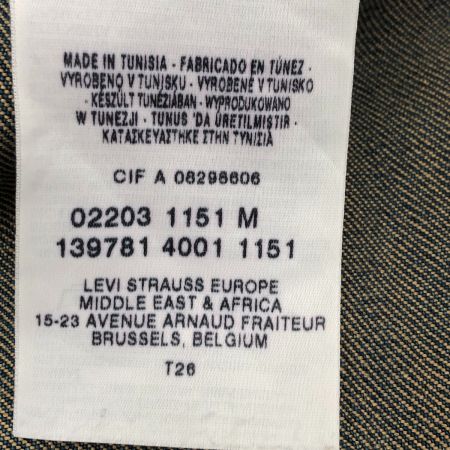  LEVI'S リーバイス ジャケット GUYS WARPED COAT SIZE M ブランド 2002SS Levis RED インディゴ