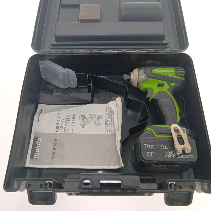 MAKITA マキタ 充電式インパクトドライバ 18V TD145D - 中古工具・電動