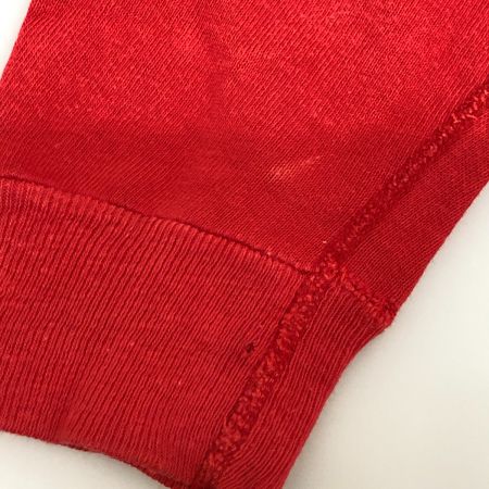  60~70s Unknown スウェット ラグランスウェット トレーナー 古着 脇下ガゼット レッド