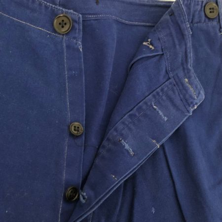  70s 友誼 Friendship パンツ ワークパンツ 50(L) 古着 中国製 ネイビー