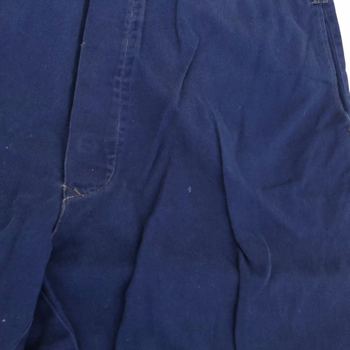 70s 友誼 Friendship パンツ ワークパンツ 50(L) 古着 中国製 ネイビー