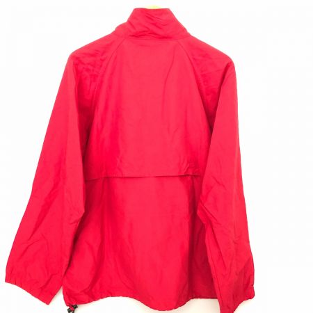  90s LANDS’ END ジャケット ナイロンアノラック SIZE L 台湾製 古着 レッド