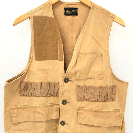  70~80s Kmart ベスト ハンティングベスト SIZE L 古着 カーキ系