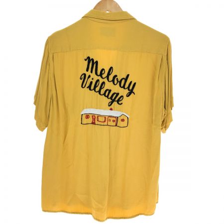  60s King Louie シャツ ボーリングシャツ SIZE L 古着 虎刺繍 イエロー