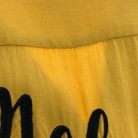  60s King Louie シャツ ボーリングシャツ SIZE L 古着 虎刺繍 イエロー