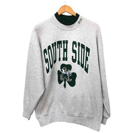  90s Dodger スウェット トレーナー Lサイズ 古着 アメリカ製 ライトグレー