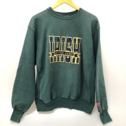 □□ 90s MV SPORT スウェット トレーナー Lサイズ 古着 グリーン Cランク