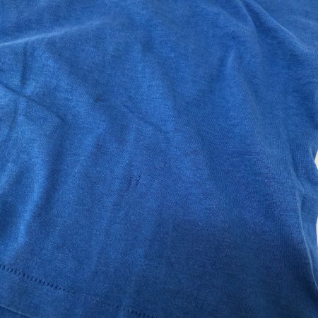  80s Henes Tシャツ SIZE L 古着 ROAD RUNNER ブルー