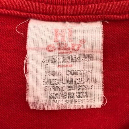  70s STEDMAN Tシャツ SIZE M 古着 レッド