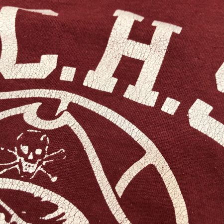  70~80s Unknown Tシャツ 古着 ワインレッド