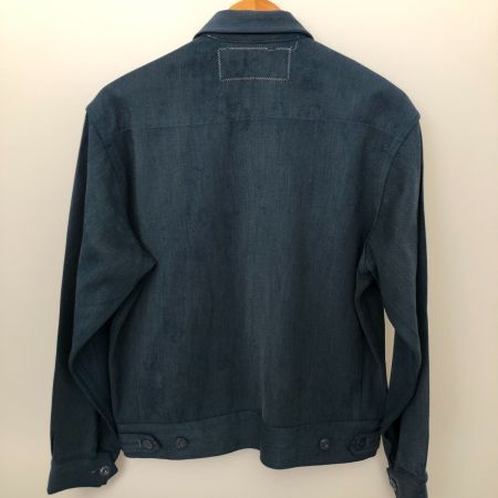  50~60s Unknown ジャケット ワークジャケット 棒TALONジッパー 古着 ネイビー