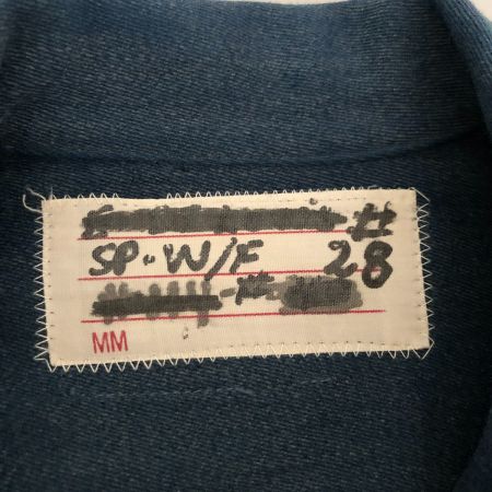  50~60s Unknown ジャケット ワークジャケット 棒TALONジッパー 古着 ネイビー