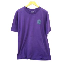 □□ 80s Hanes Tシャツ SIZE XL 古着 青タグ パープル Cランク