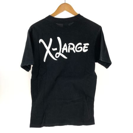  X-LARGE×Disney Tシャツ SIZE M 古着 ブラック