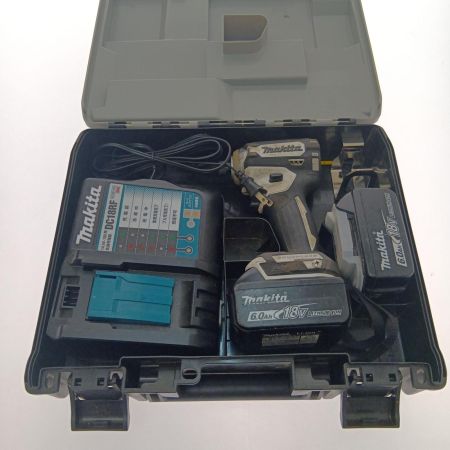  MAKITA マキタ 充電式インパクトドライバ　18V　6.0Ah TD171DRGXW ホワイト