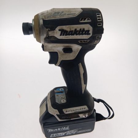  MAKITA マキタ 充電式インパクトドライバ　18V　6.0Ah TD171DRGXW ホワイト