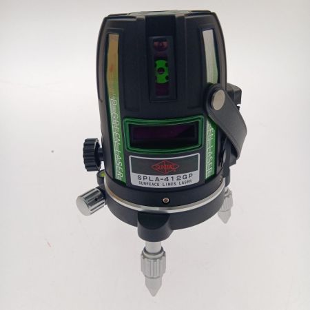  SUNPEACE ダイレクトグリーンレーザー墨出器  SPLA-412GP ブラック