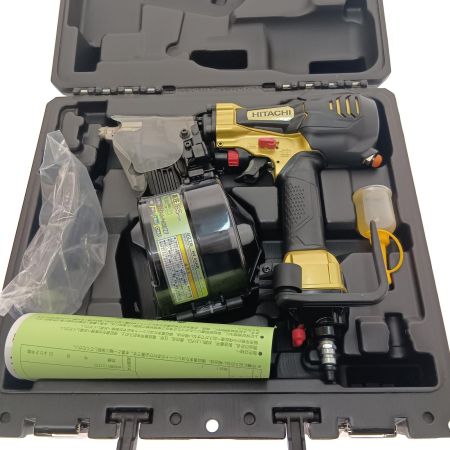  HITACHI 日立 65mm 高圧ロール釘打機 NV65HR メタリックゴールド