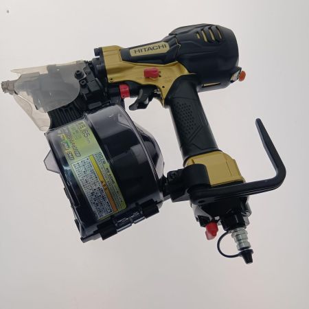  HITACHI 日立 65mm 高圧ロール釘打機 NV65HR メタリックゴールド
