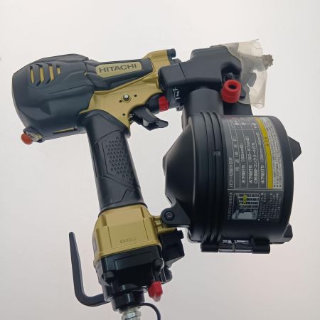  HITACHI 日立 65mm 高圧ロール釘打機 NV65HR メタリックゴールド