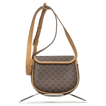  CELINE セリーヌ バッグ ミニショルダーバッグ マカダム柄 ブラゾン  M06 ブラウン系