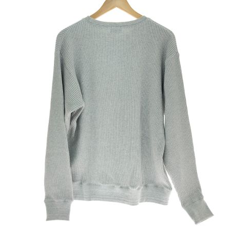  KAVU カットソー マービンズクルー SIZE L 19820127013007 ライトグレー